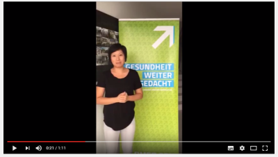 Neues Video von Kim bei Koch über den Gesundheitstag im Fabrikle