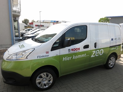 Elektro-Kleintransporter der Michael Koch GmbH